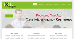 Desktop Screenshot of excelvbaguru.com