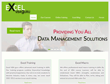 Tablet Screenshot of excelvbaguru.com
